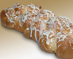 Finnish Cardamom Iced Pulla Braid