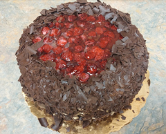 Chocolate Raspberry Torte