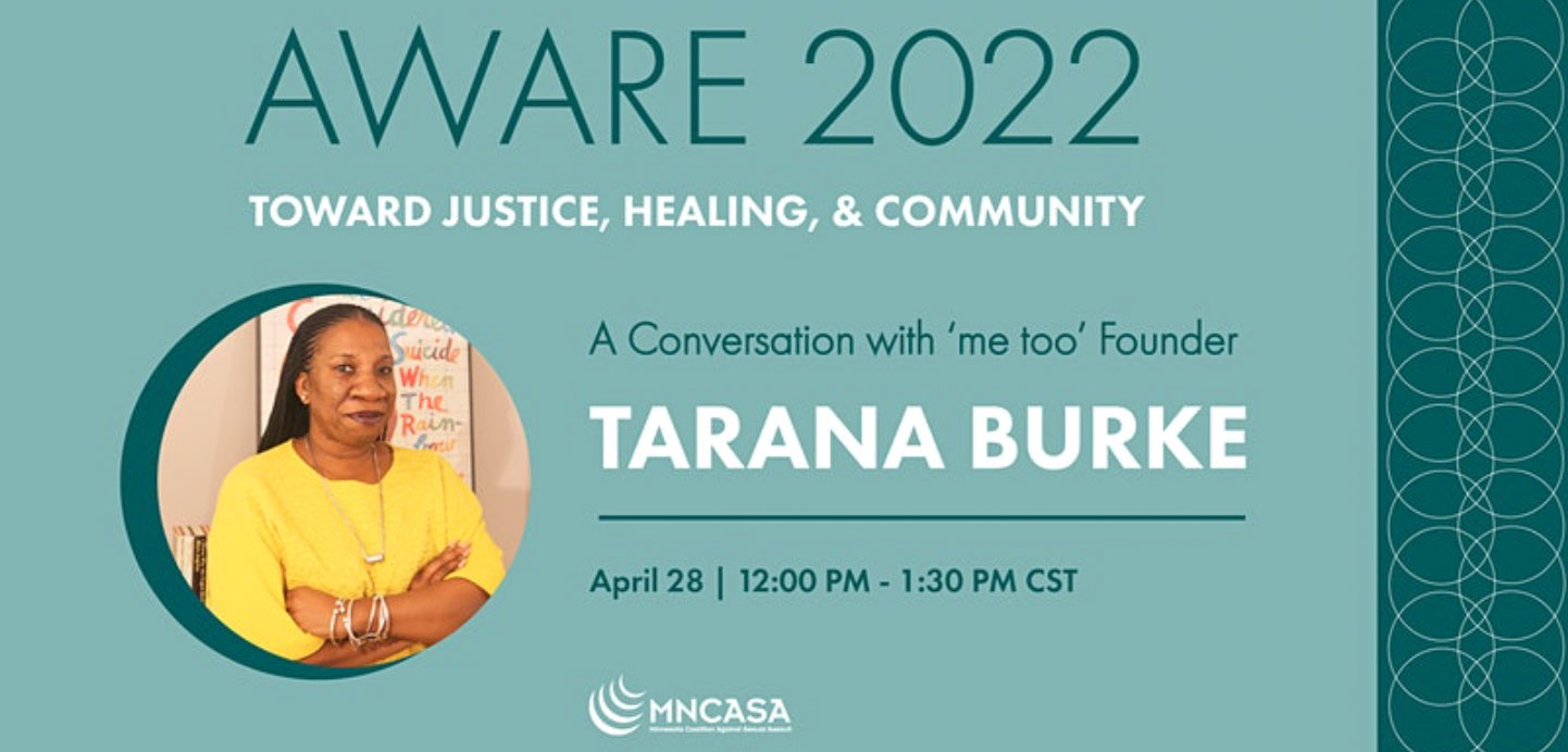 Aware 2022 - Toward Justice, Healing, & Community